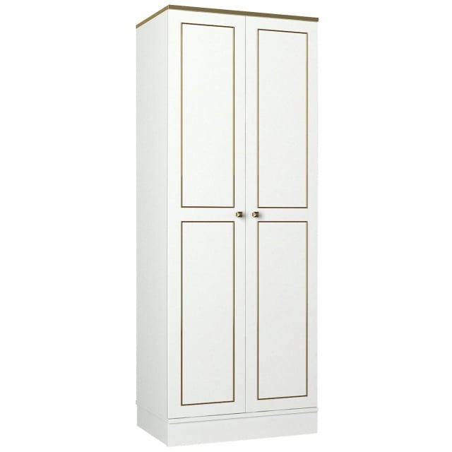 Dulap alb/auriu 194 cm Ravenna 2 The Home Collection