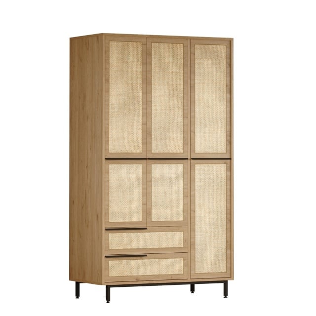 Dulap maro din lemn 196 cm Su The Home Collection