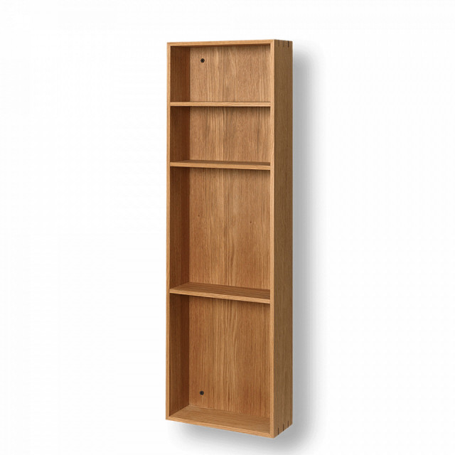 Etajera de perete maro din lemn 24 cm Bon Ferm Living