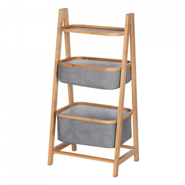 Etajera maro/gri din lemn 91 cm Bahari Wenko