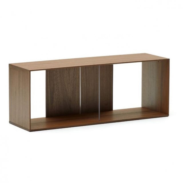 Etajera modulara maro 38 cm Litto Double Walnut Kave Home