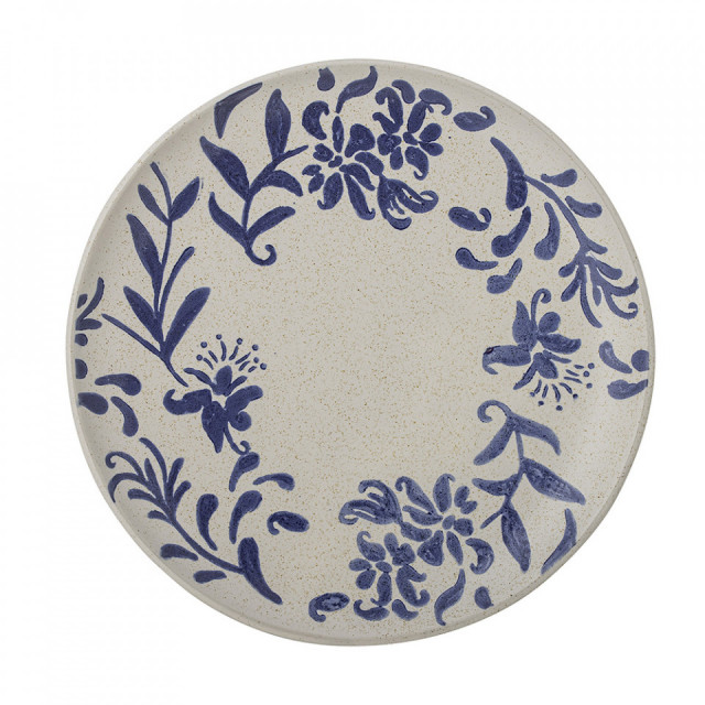 Farfurie intinsa albastra din ceramica 24 cm Petunia Creative Collection