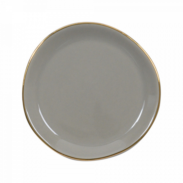Farfurioara gri din ceramica 9 cm Morning Urban Nature Culture Amsterdam