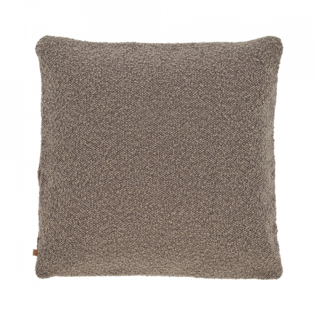 Fata de perna maro din poliester 45x45 cm Vicki Kave Home