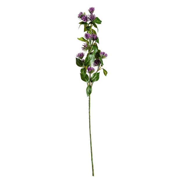 Floare artificiala mov/verde din plastic 68 cm Tolas Vical Home