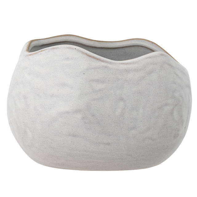 Ghiveci alb din ceramica 13x17 cm Pennie Bloomingville