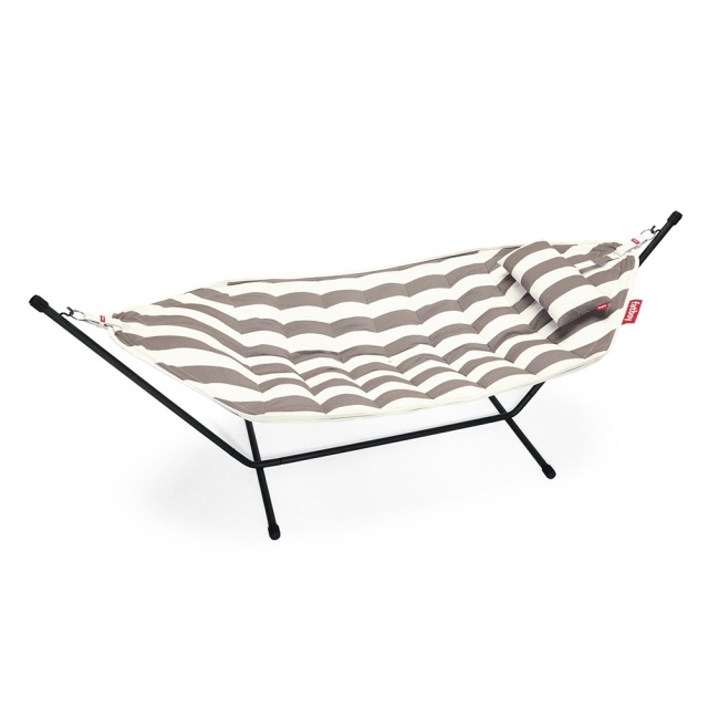 Hamac crem/maro din textil Headdemock Superb Deluxe Fatboy