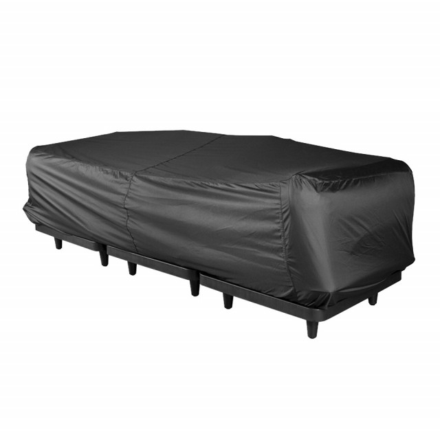 Husa protectie pentru canapea exterior gri inchis din fibre sintetice 105x288 cm Paletti Fatboy