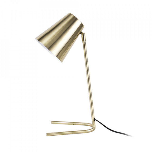 Lampa birou aurie din fier 46 cm Noble Present Time