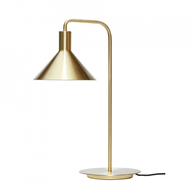 Lampa birou aurie din metal 50 cm Solo Hubsch