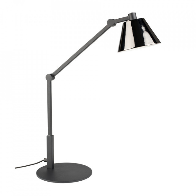 Lampa birou neagra din metal 45 cm Lamb Zuiver