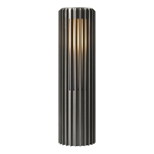 Lampa gri pentru exterior din metal Aludra Nordlux