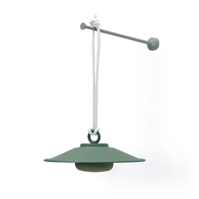 Lampa pentru exterior verde salvie din metal 16 cm Chap-O Fatboy