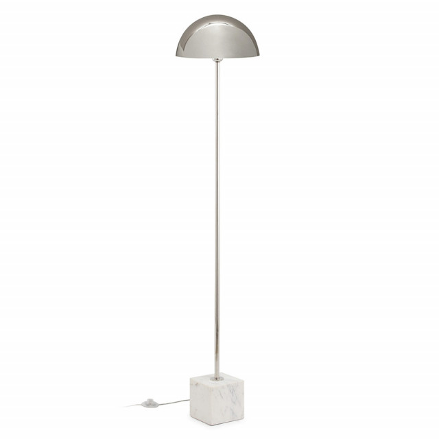 Lampadar argintiu/alb din marmura 150 cm Vicenza Thai Natura