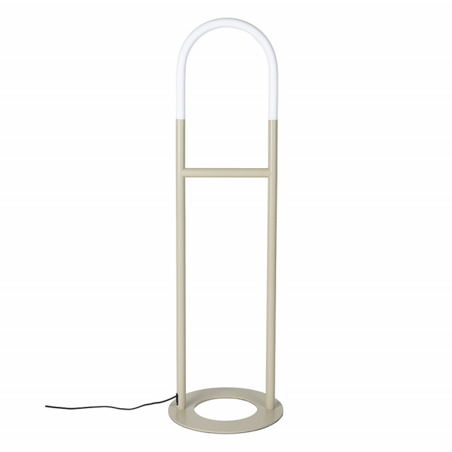 Lampadar bej din metal 135 cm Arch Zuiver