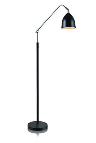 Lampadar negru din metal 152 cm Fredrikshamn Markslojd