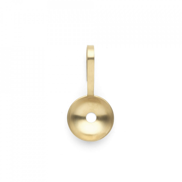 Lingurita pentru gheata din metal Fein Brass Ferm Living