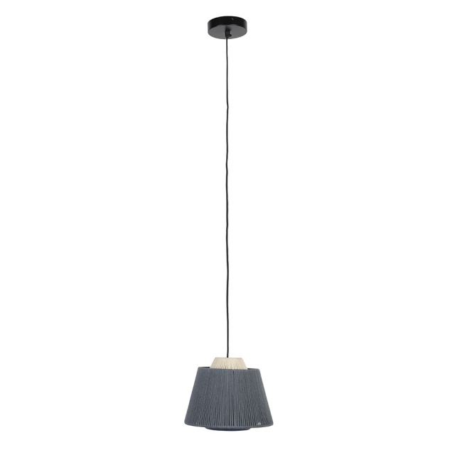 Lustra albastra din fibre sintetice Yumi The Home Collection