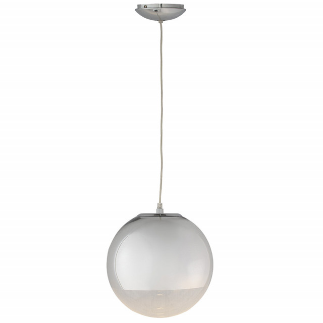 Lustra argintie din metal Bola Large Thai Natura