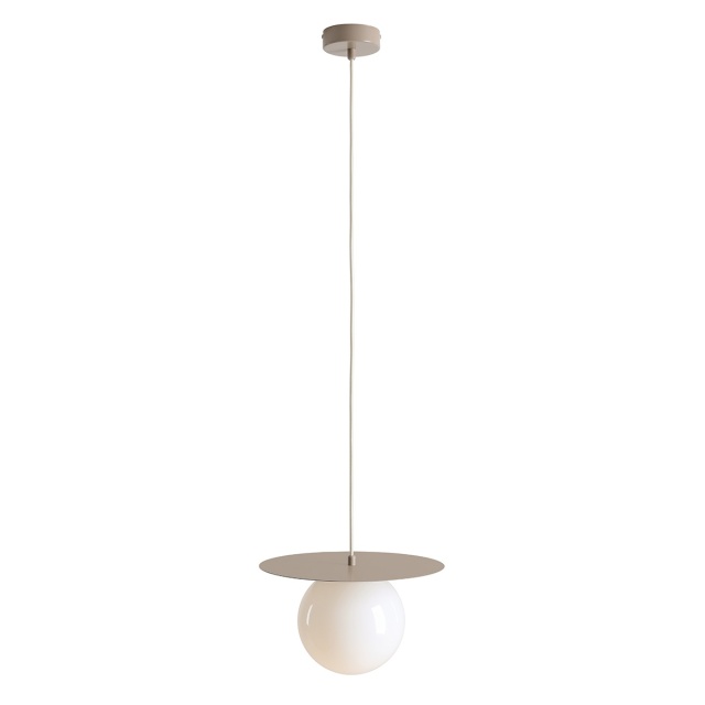 Lustra bej din metal Loop M Aldex