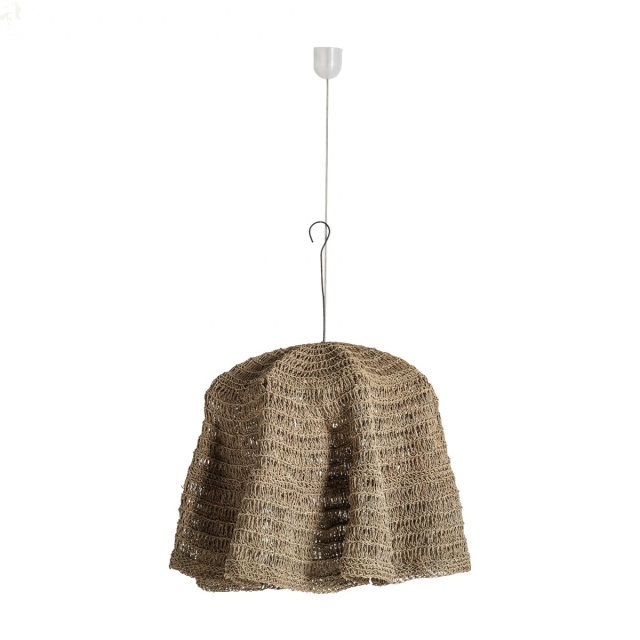 Lustra maro din fibre naturale Hellen Vical Home