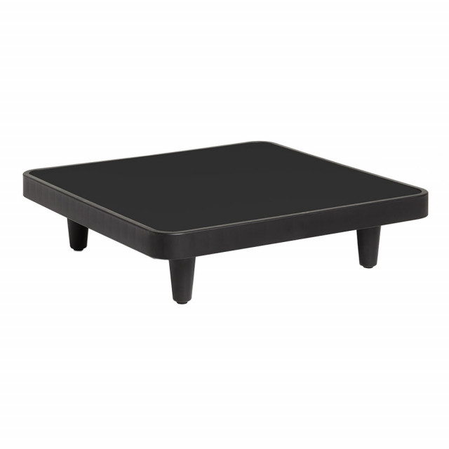 Masa de cafea exterior gri antracit/neagra din aluminiu 90x90 cm Paletti Fatboy