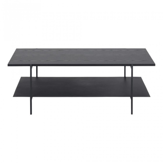 Masa de cafea neagra din metal 60x115 cm Angus Actona Company