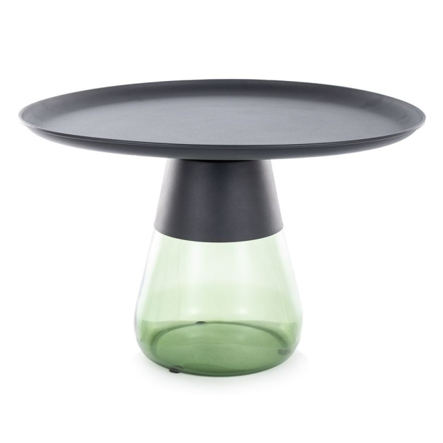 Masa de cafea verde/neagra din metal 70 cm Tiffany The Home Collection