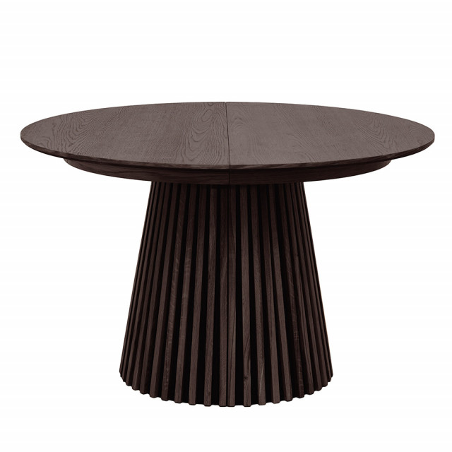 Masa dining extensibila maro inchis 120(200) cm Valhalla The Home Collection