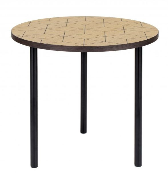 Masuta din PAL si otel pentru cafea 50 cm Arty Triangle Woodman