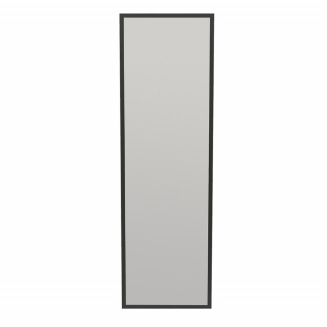 Oglinda de podea dreptunghiulara neagra din lemn 50x160 cm Tessa The Home Collection
