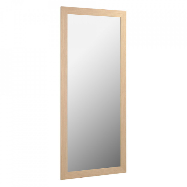 Oglinda dreptunghiulara maro deschis din lemn 53x152 cm Wilany Kave Home