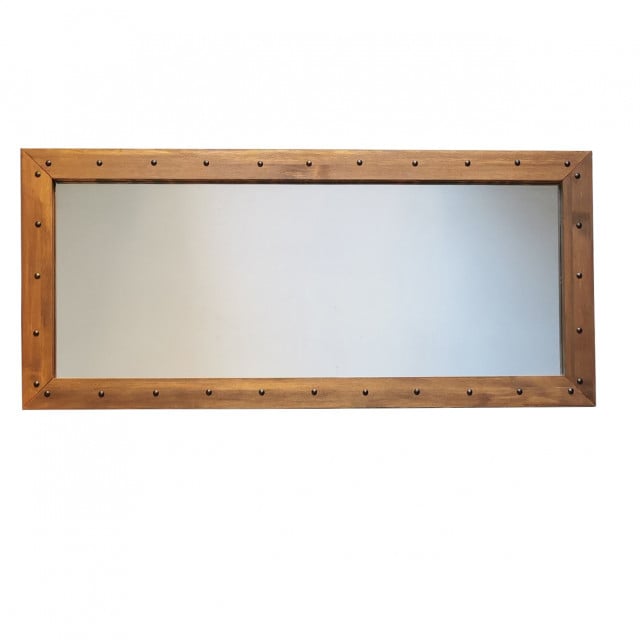 Oglinda dreptunghiulara maro din lemn 50x110 cm Zare The Home Collection