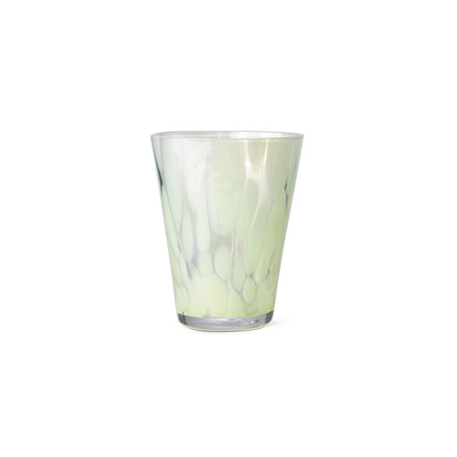 Pahar verde menta/transparent din sticla 270 ml Casca Ferm Living