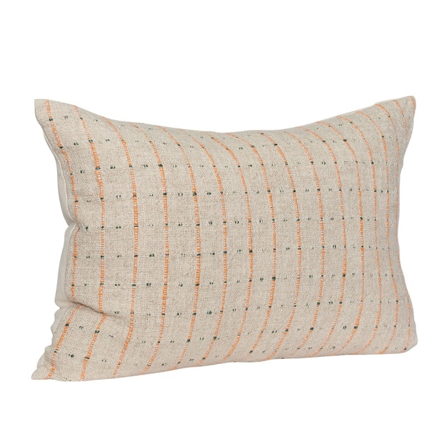 Perna dreptunghiulara multicolora din bumbac 50x60 cm Rhythmic Hubsch