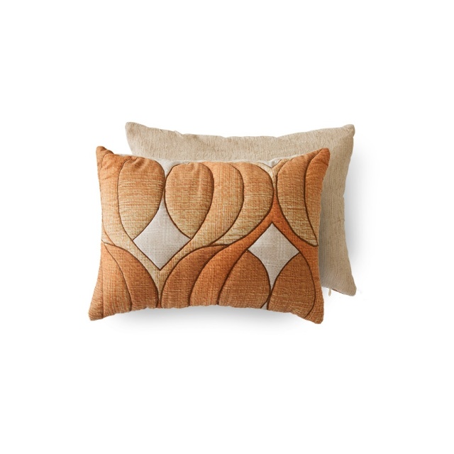Perna dreptunghiulara multicolora din fibre sintetice 30x40 cm Retro Wave HKliving
