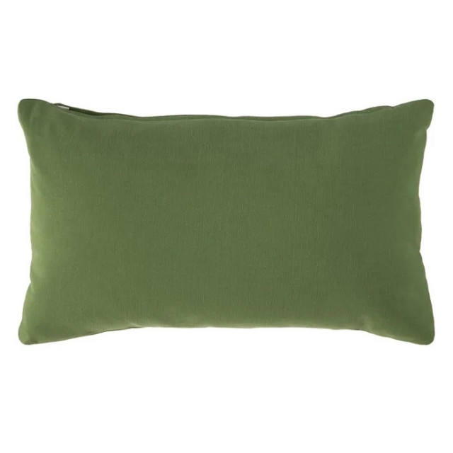 Perna dreptunghiulara verde din bumbac 30x50 cm Vers The Home Collection