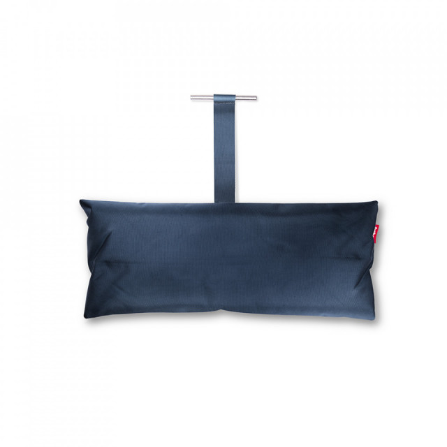 Perna pentru hamac albastru inchis din poliester 42x52 cm Headdemock Fatboy