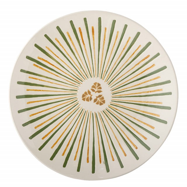 Platou multicolor din ceramica 35 cm Heikki Bloomingville