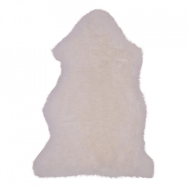 Pled ivoriu din fibre naturale 50x85 cm Lara House Nordic