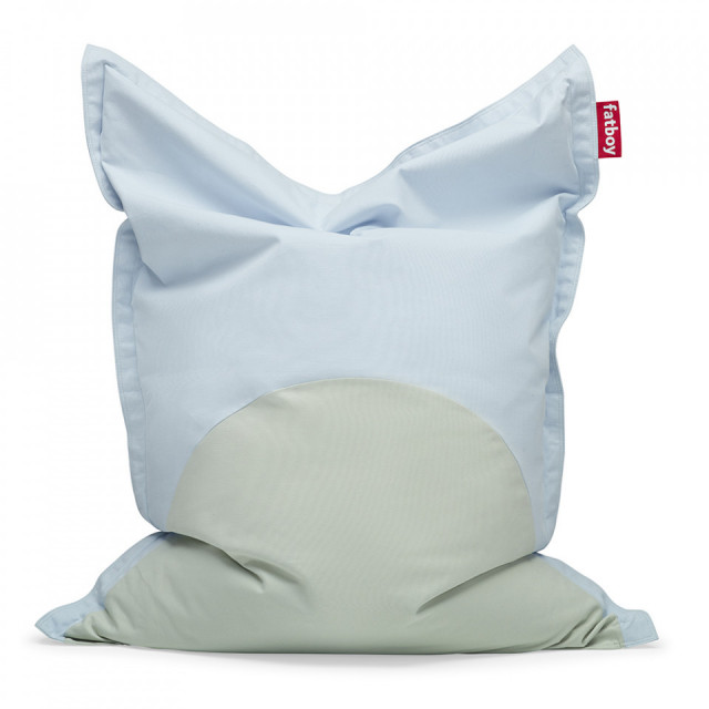 Puf multicolor din bumbac 120x155 cm Original Slim Pop Frost Fatboy