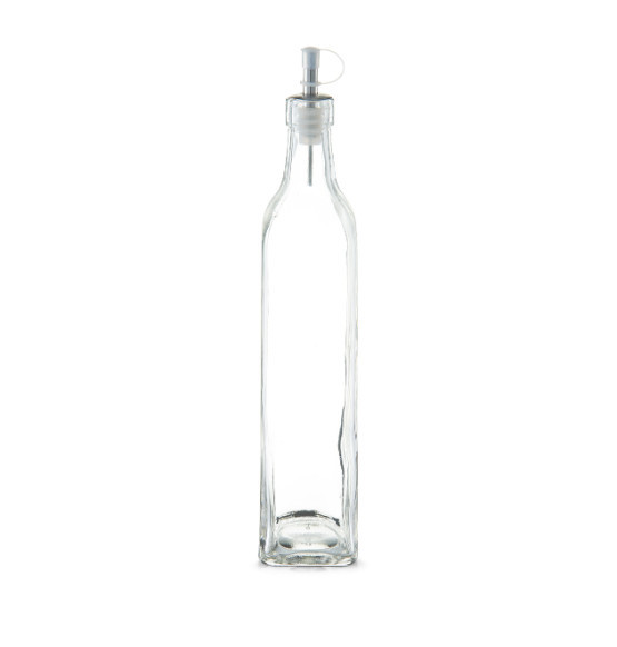 Recipient pentru ulei sau otet transparent din sticla 500 ml Sam Zeller