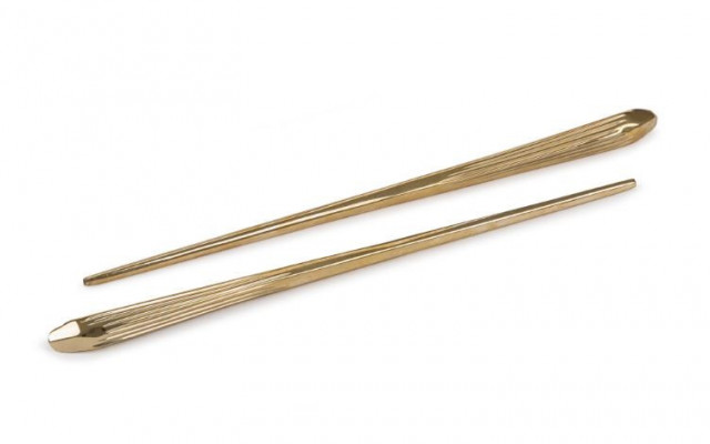 Set 2 betisoare din alama 21 cm Chopstick Seletti