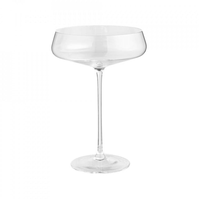 Set 2 pahare transparente din sticla 12,5x18 cm Silhouette Cocktail Bolia
