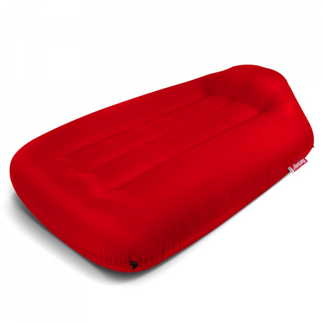 Sezlong gonflabil rosu din textil Lamzac L 3.0 Fatboy
