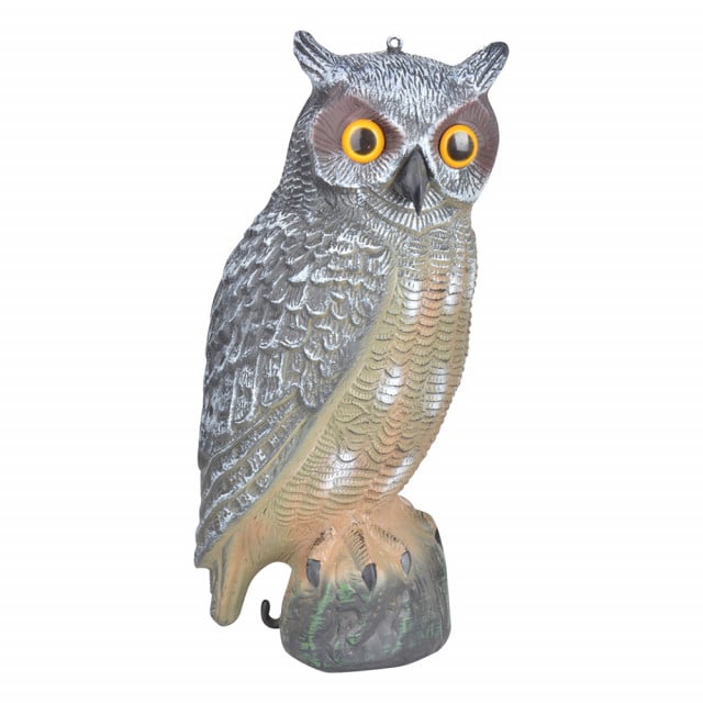 Sperietoare pentru pasari multicolora din fibre sintetice Owl Esschert Design