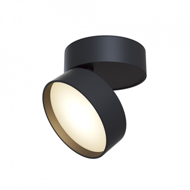 Spot negru din metal cu LED Onda Maytoni