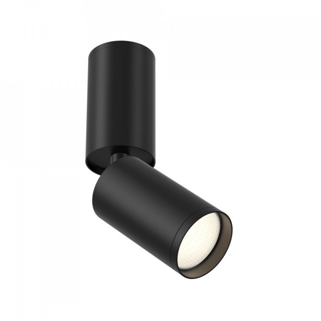 Spot negru din metal Focus S Angle Maytoni