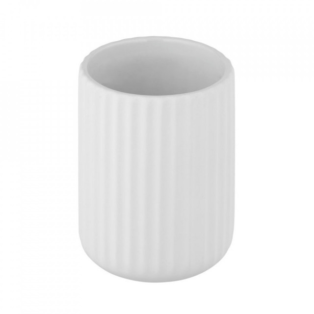 Suport pentru periuta de dinti alb din ceramica 8x11 cm Belluno Wenko