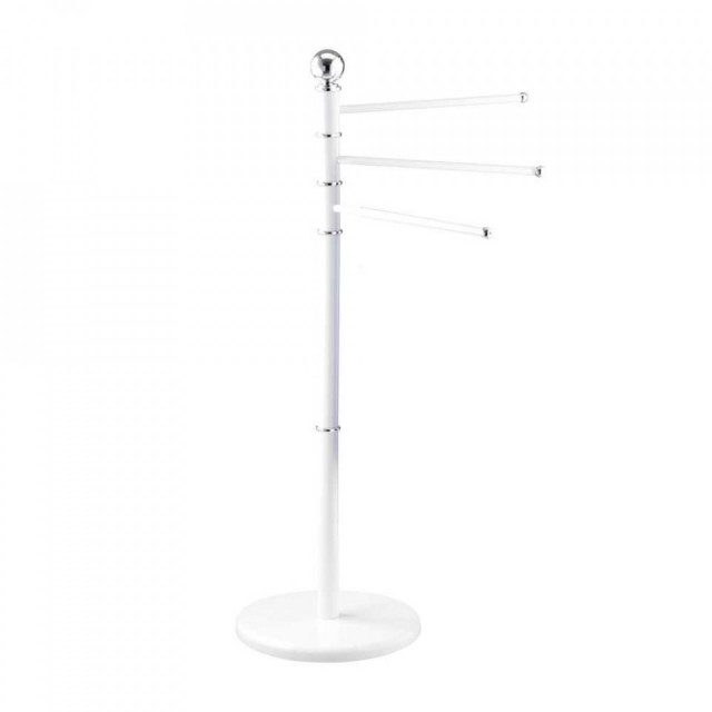 Suport prosoape alb din metal 48 cm Exclusive Wenko